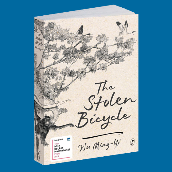 Book cover for The Stolen Bicycle, published by Text Publishing
