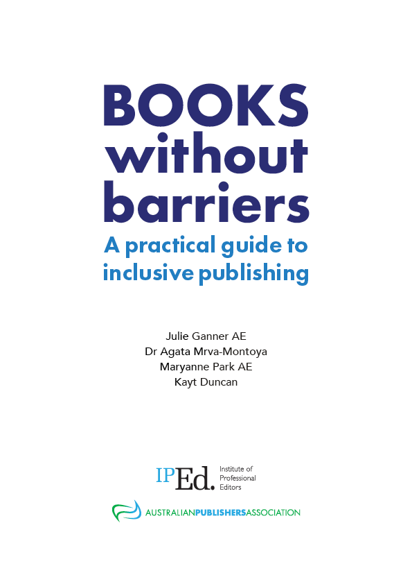 Books without barriers cover